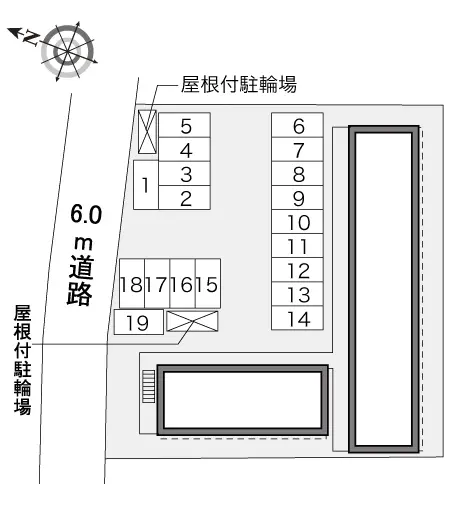 ★手数料０円★さいたま市大宮区三橋　月極駐車場（LP）